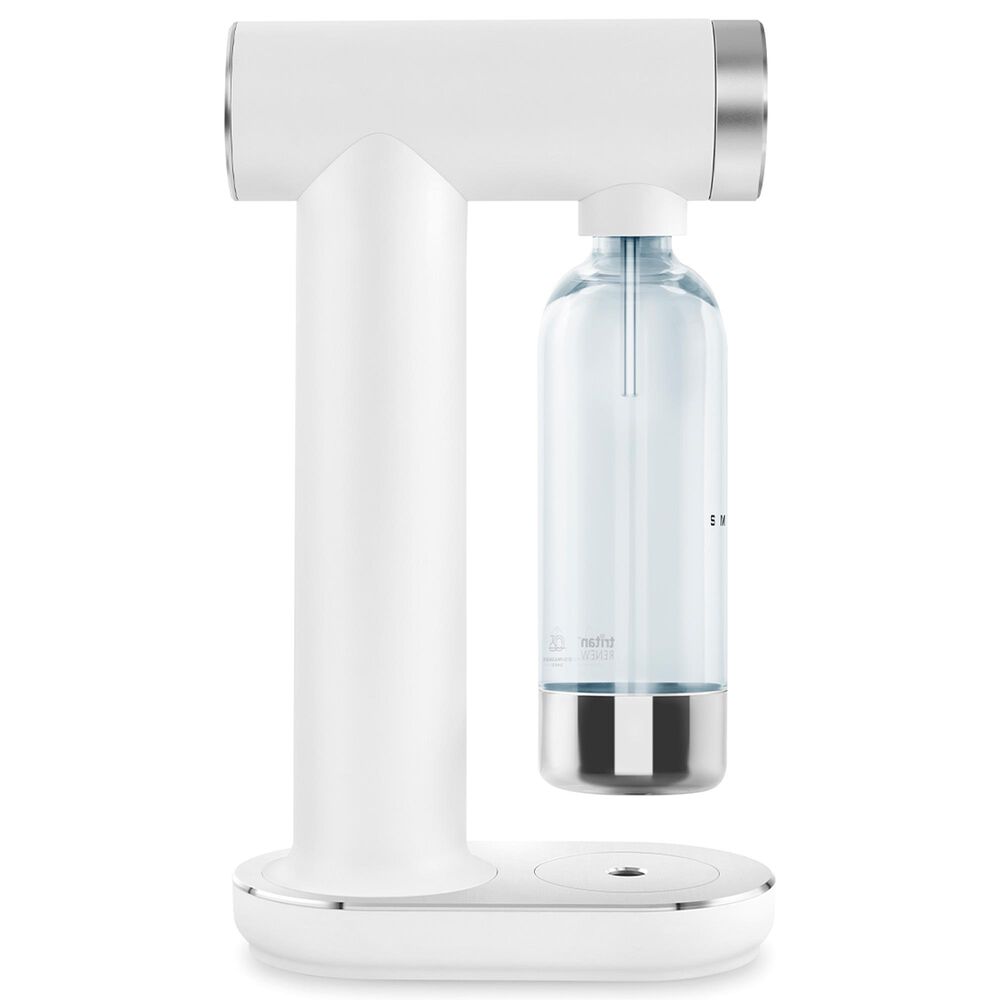 SMEG Collezione Sparkling Water Maker in White and Chrome, , large