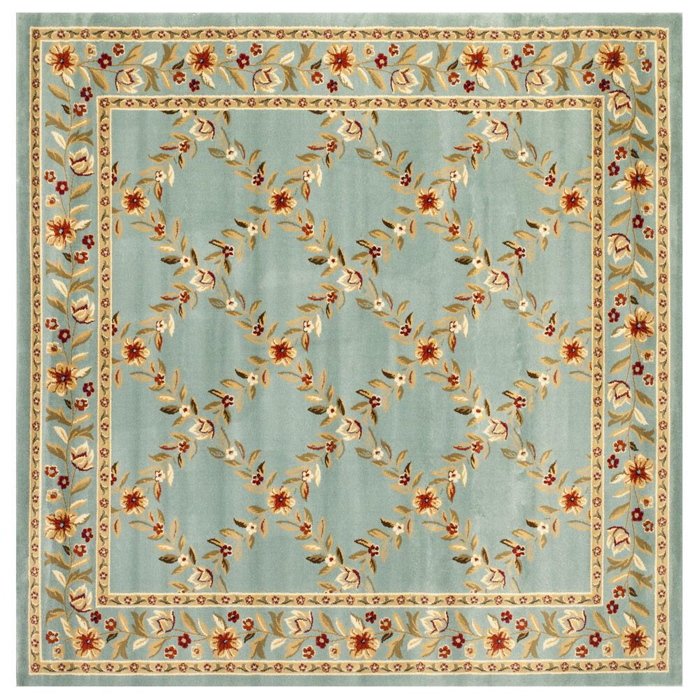 Safavieh Lyndhurst LNH557 6"7" Square Blue Area Rug, , large