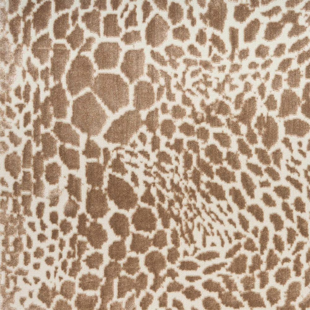Nourison Desire Camel and Silver 5&#39;3&quot; x 7&#39;3&quot; Area Rug, , large