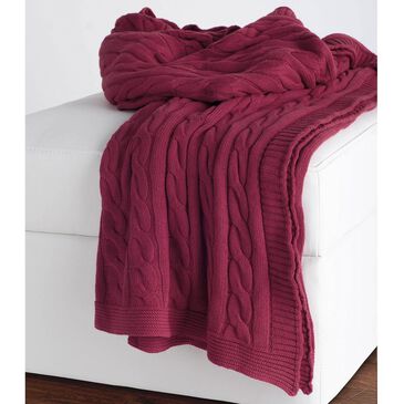 Rizzy Home 50" x 60" Throw in Red, , large