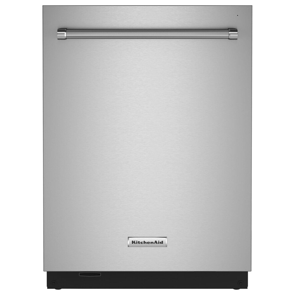 KitchenAid 4pc Kitchen Package with Refrigerator, Range, Microwave, and Dishwasher in Stainless Steel, , large