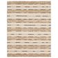 Karastan Traverse Lanes 8" x 10" Tan Area Rug, , large