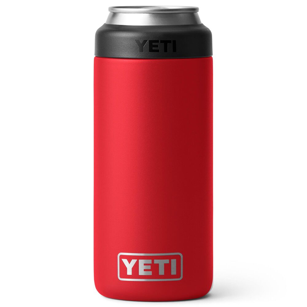 YETI Rambler 12 Oz Colster Slim Can Cooler in Rescue Red, , large