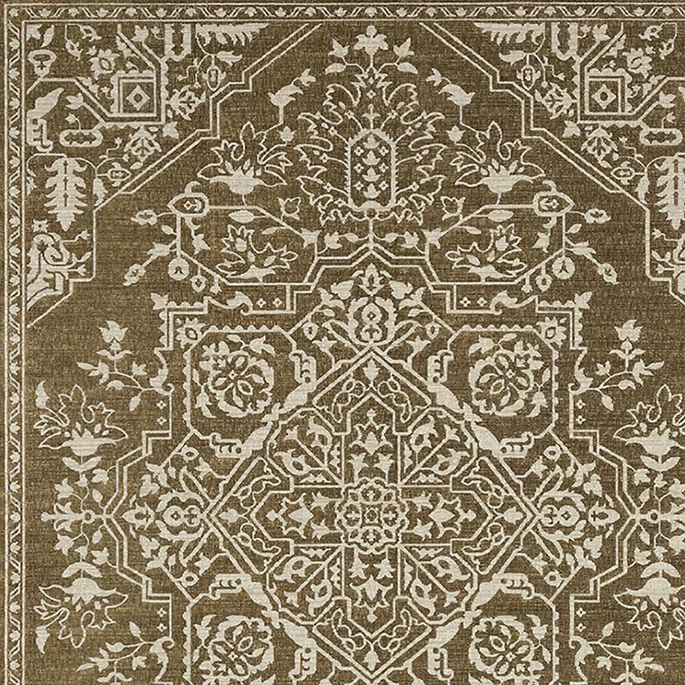 Oriental Weavers Intrigue 5&#39;3&quot; x 7&#39;6&quot; Gold Area Rug, , large