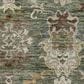 Dalyn Rug Company Silk Road Basil, Chocolate, Ivory, Gold, Copper, Blue and Mocha 8" x 10" Area Rug, , large