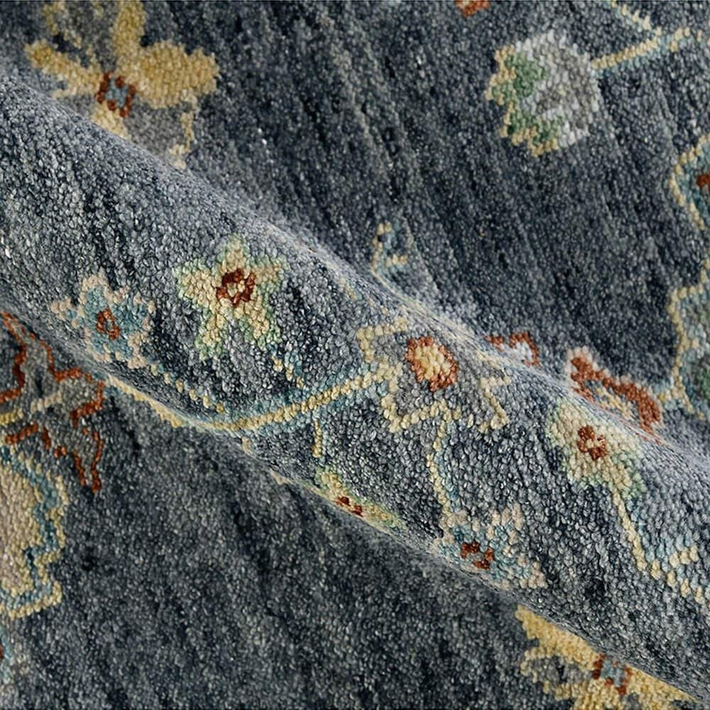 Amer Rugs Jaigarh 10&#39; x 14&#39; Denim and Slate Area Rug, , large