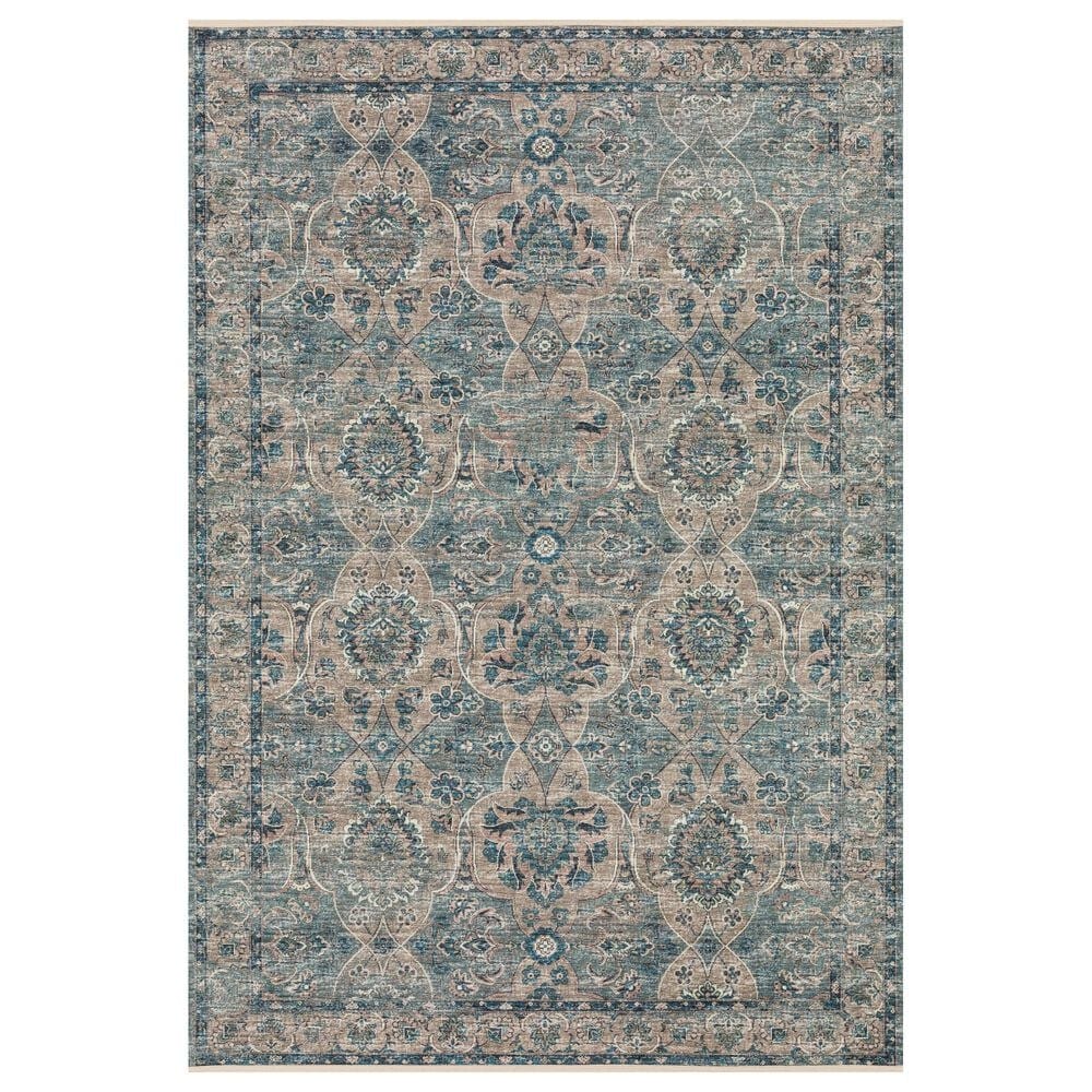 Dalyn Rug Company Marbella 3" x 5" Mineral Blue Area Rug, , large
