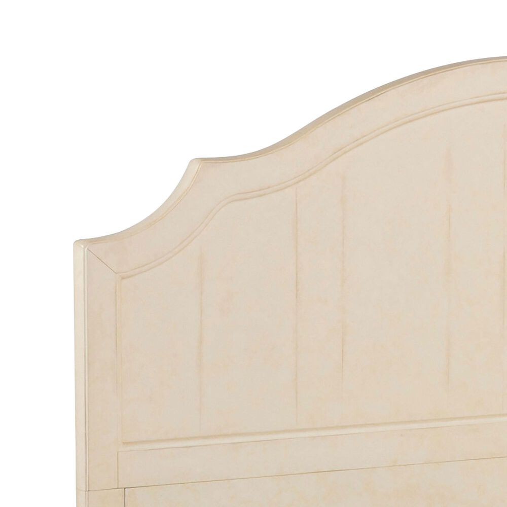 Homestyles Provence Queen Bed in Antiqued White, , large