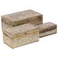Maple and Jade Coastal Box in Brown and White (Set of 3), , large