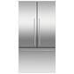 Fisher & Paykel 20.1 Cu. Ft. Counter Depth French Door Refrigerator In EZKleen Stainless Steel, , large