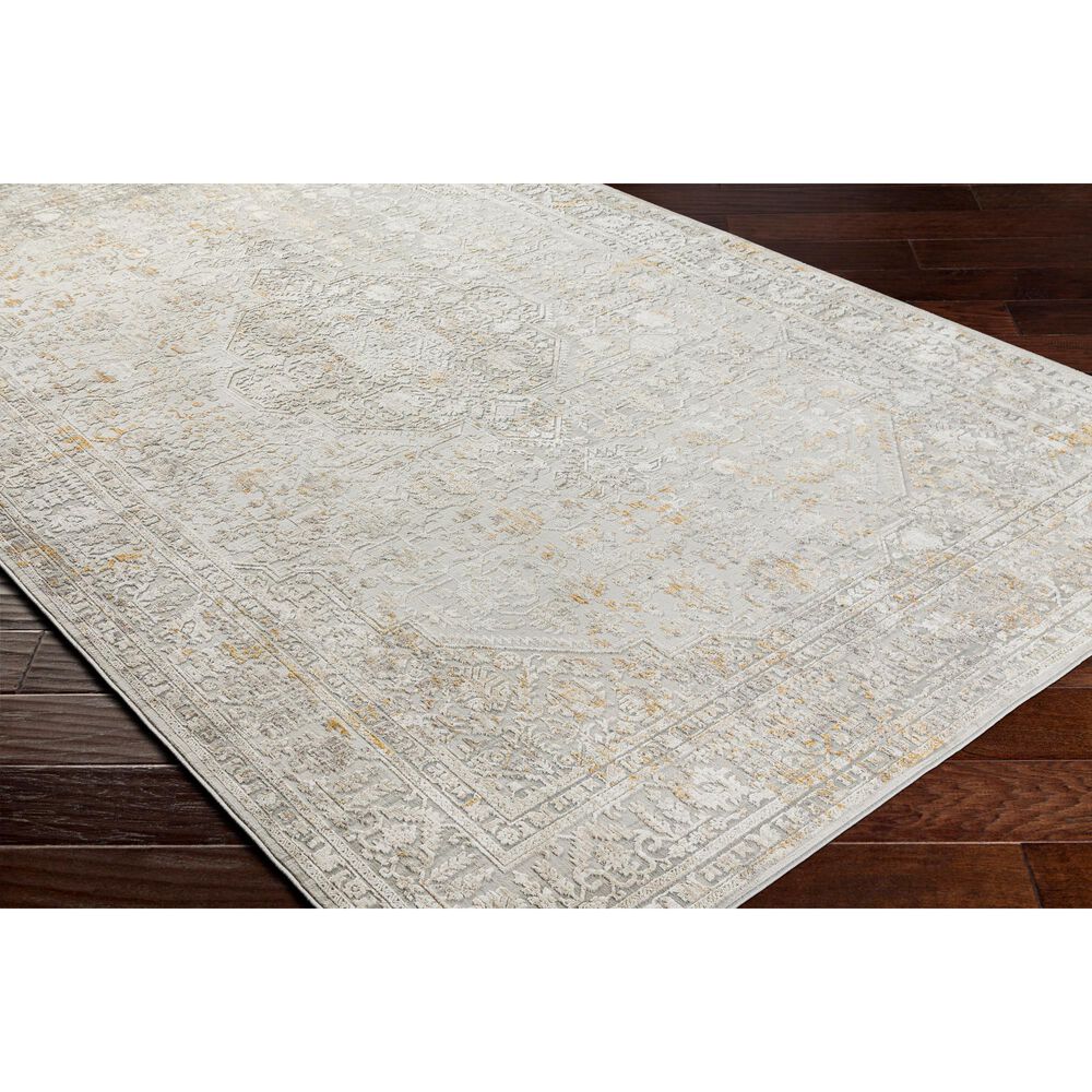Surya Carmel 7&#39;10&quot; x 10&#39; Medium Gray and Taupe Area Rug, , large