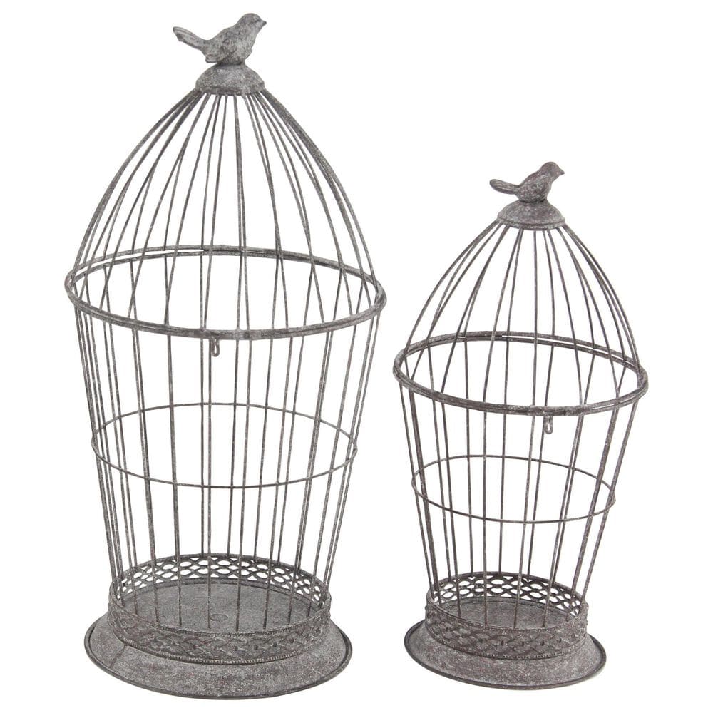 Maple and Jade Assorted Lantern in Grey (Set of 2), , large