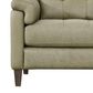 Italiano Furniture Ellis Stationary Sofa in Green Pea, , large