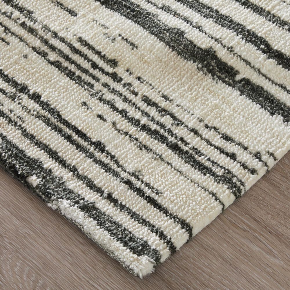 Feizy Colton Dark Gray 3&#39;6&quot; x 5&#39;6&quot; Area Rug, , large