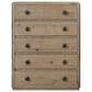 Sterling Timber Pagosa 5-Drawer Chest in Oak, , large