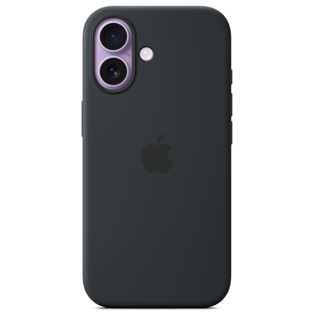 Apple Silicone Case with MagSafe for iPhone 17 in Black, , large