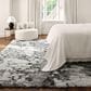 Surya Alta Shag 6"7" x 9" Off-White, Light Gray, Medium Gray and Gray Area Rug, , large
