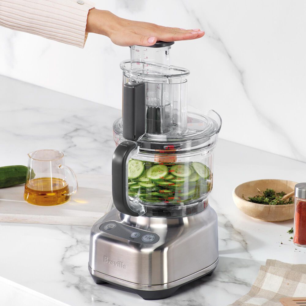 Keystone Sous Chef 9-Cup Food Processor in Brushed Stainless Steel, , large