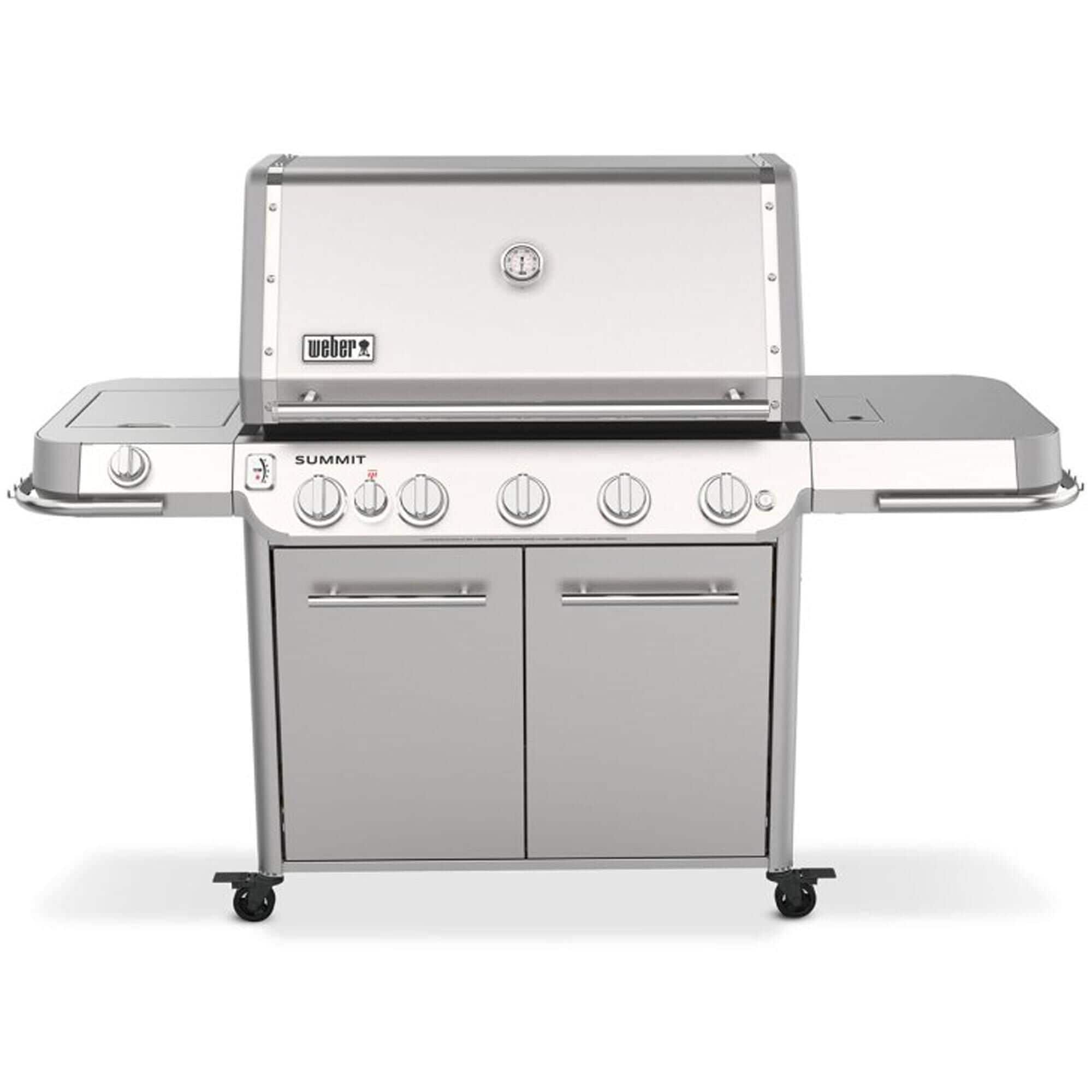 Weber stainless grill top