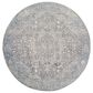 Surya Chicago CHG2313 7"10" Round Slate, Black, Light Beige, Charcoal, Blue, Grey Area Rug, , large