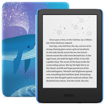 Amazon Kindle Kids E-Reader (2022 Release) 6" Display 16GB in Space Whale, , large