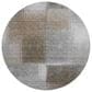 Dalyn Rug Company Trevi TV10 8" Round Pewter Area Rug, , large