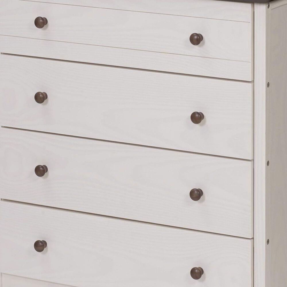 Sorelle Farmhouse 3-Piece Nursery Set in Chocolate and White, , large