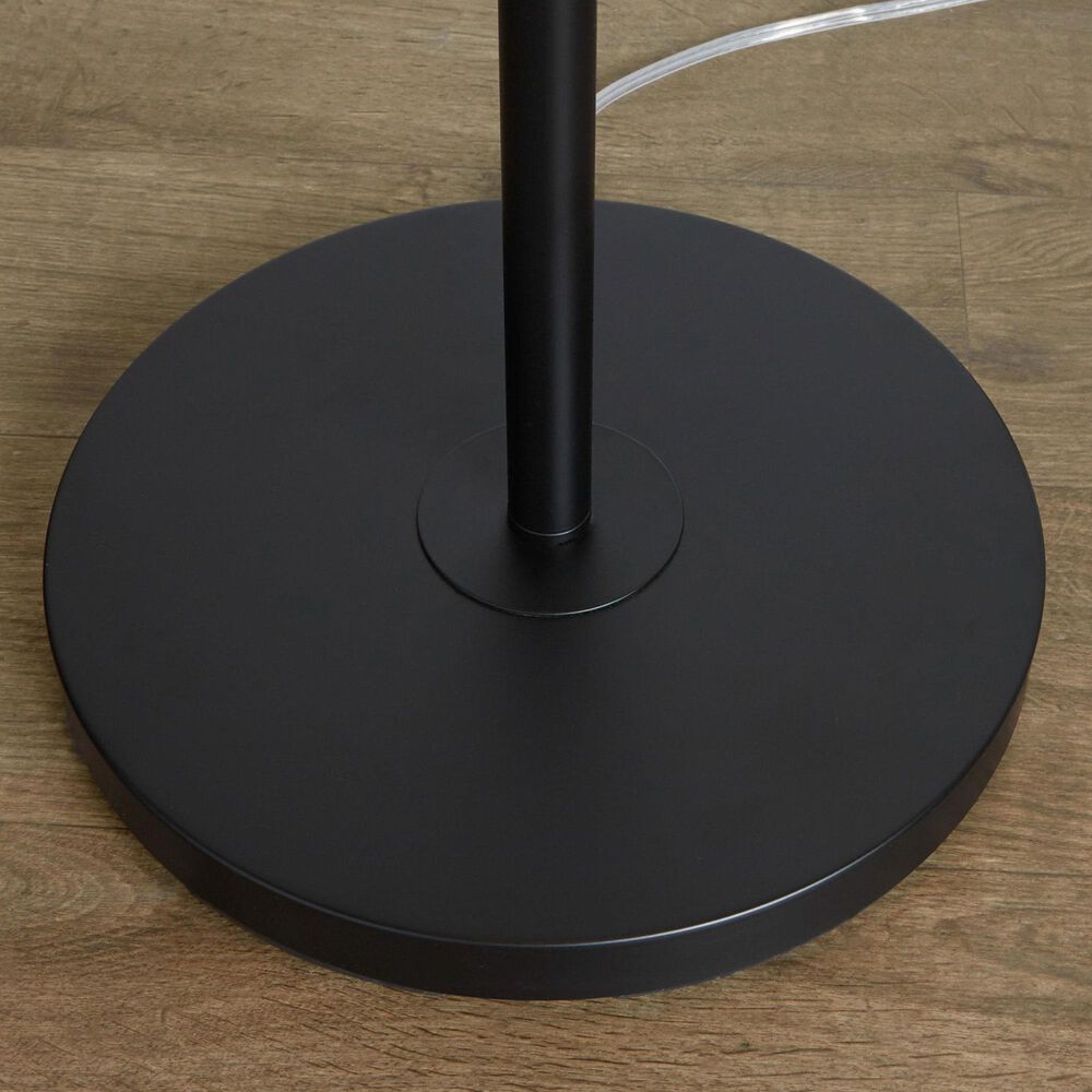 Grandview Gallery Congo Metal Floor Lamp in Matte Black, , large