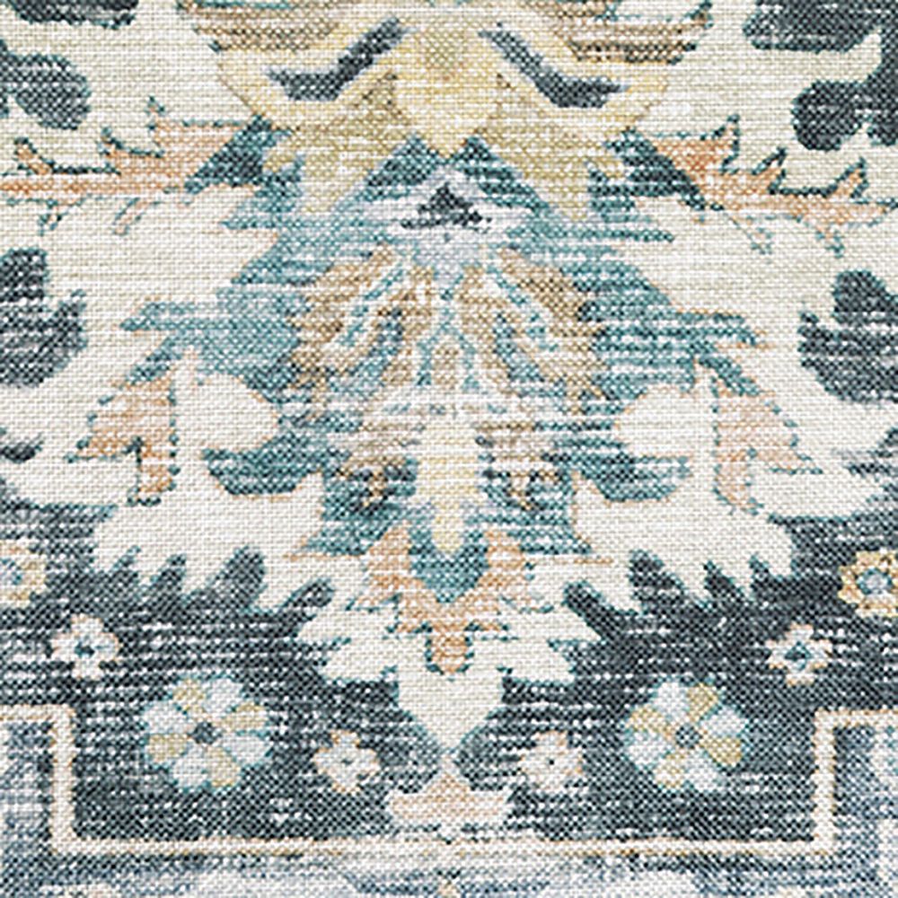 Oriental Weavers Charleston Medallion 2&#39; x 3&#39; Blue Area Rug, , large