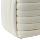Sagebrook Home Machar 19" Knot Stool in Cream, , large