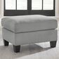 Ashley Adlai Ottoman in Shadow, , large