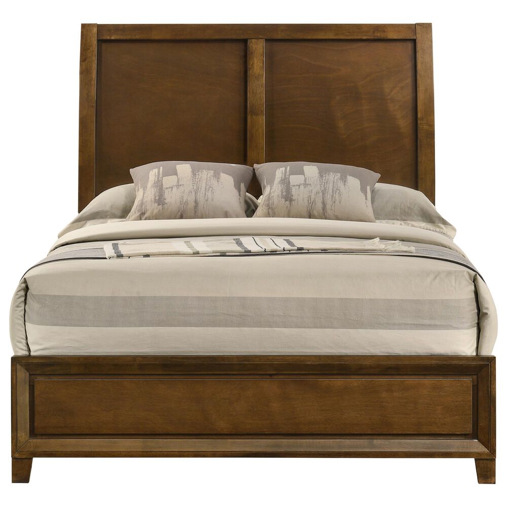New Heritage Ballard Twin Panel Bed in Walnut, , large