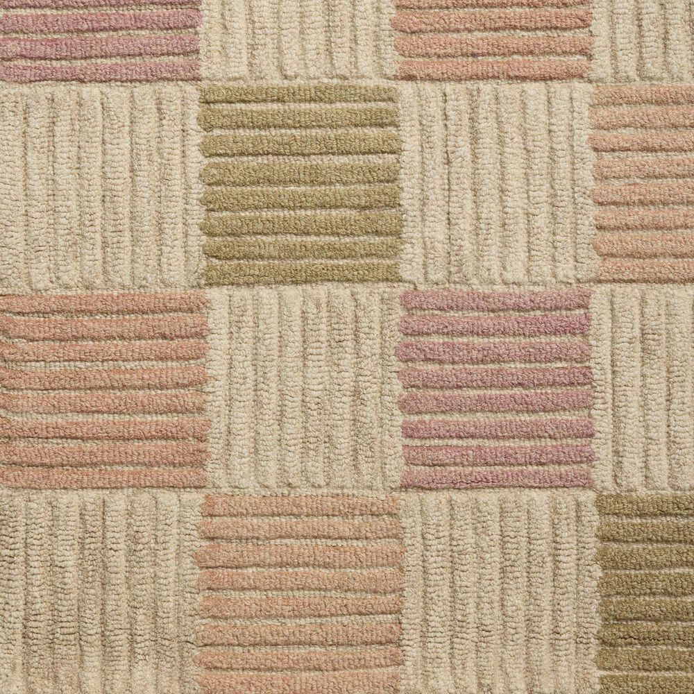 Loloi Madi Natural and Multicolor 3'6" x 5'6" Area Rug, , large