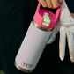 YETI Rambler 18 Oz Water Bottle with Color-Blocked Straw Cap in Mist, Pink and Grasshopper, , large