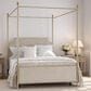 Richlands Furniture McArthur Queen Canopy Bed in Beige, , large