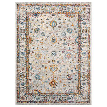 Amer Rugs Montana Traditional 2" x 3" Ivory and Orange Area Rug, , large