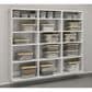 Sauder Wall-Mounted Shallow Cabinet & Doors Bundle, , large
