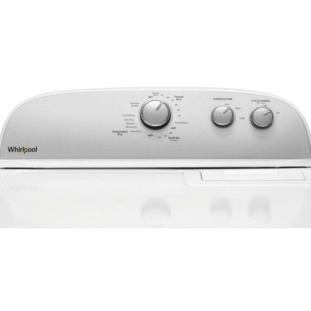 Whirlpool 7 Cu. Ft. Electric Dryer in White, , large
