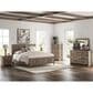 Ashley Rusticott King Panel Bed in Brown, , large