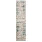 Safavieh Aria ARA156C 2" x 8" Cream and Blue Runner, , large