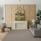Nourison Courtyard Ivory and Charcoal 8" Square Indoor/Outdoor Area Rug, , large