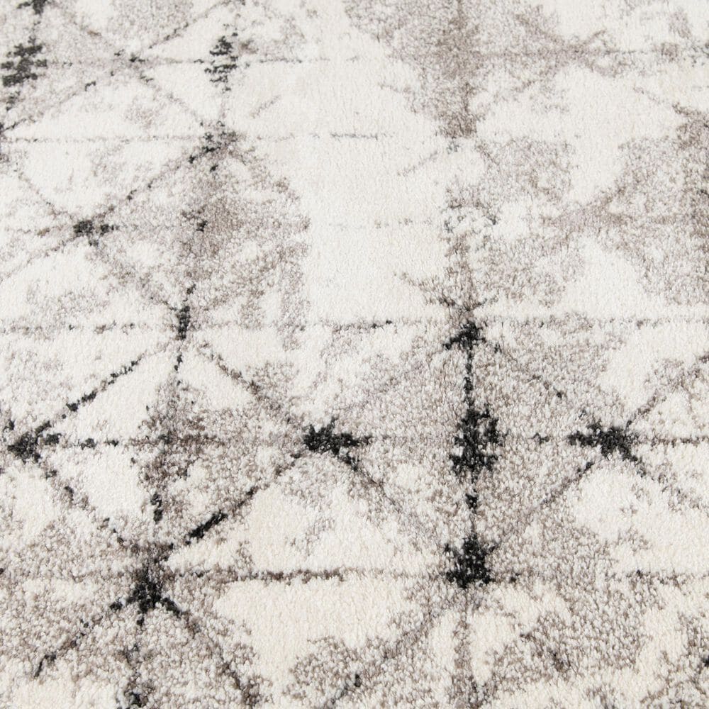 Central Oriental Structures Xray Natural Buff and Parchment 5' x 7'6" Area Rug, , large