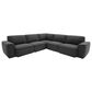 MotoMotion 5-PC Sectional W/Audio in Smoke, , large