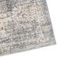 Amer Rugs Fairmont 2"6" x 7"10" Silver and Orange Runner, , large