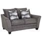 Moore Furniture Eastbrook Stationary Loveseat in Shasta Charcoal, , large