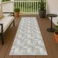 Dalyn Rug Company Soft Essentials Chevron Sky 2"3" x 7"6" Runner, , large