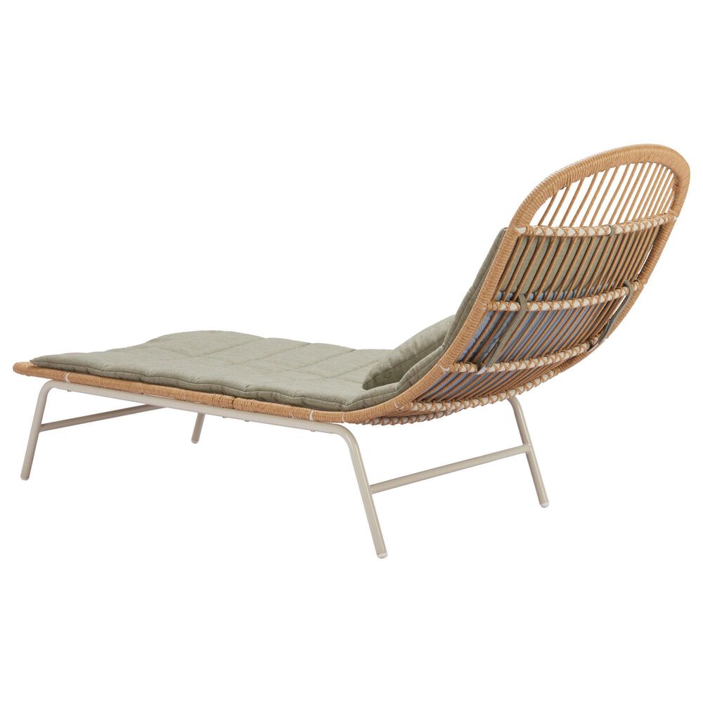 Zuo Modern Skim Outdoor Chaise Lounge in Multicolor, , large