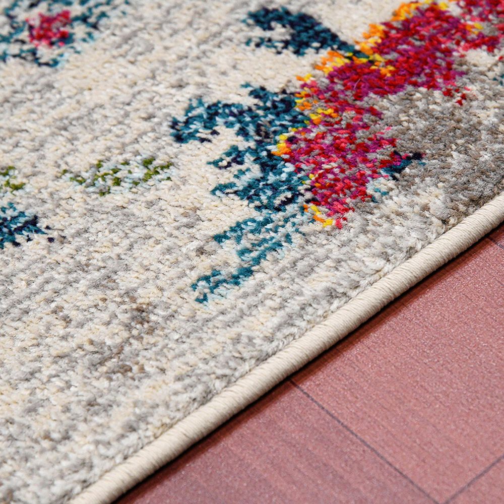 Amer Rugs Montana Transitional 2&#39; x 3&#39; Ivory and Orange Area Rug, , large