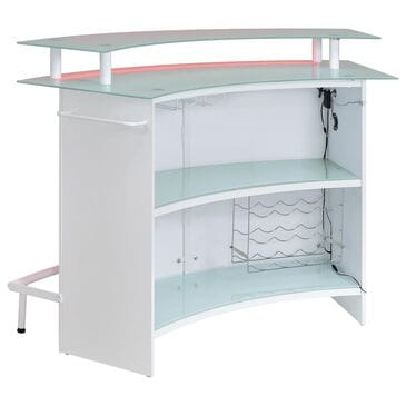 Mayberry Hill Valentina Bar Table in White, , large