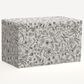 Rifle Paper Co Crafted by Cloth and Company Willie Storage Bench in Aviary Black/Cream, , large